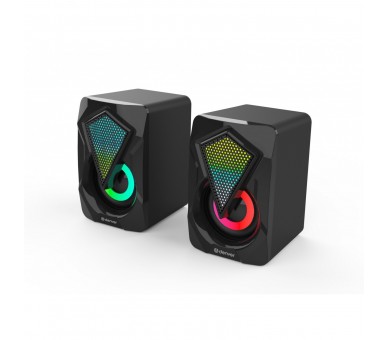 Altavoces Gaming Denver Gas - 500 - 2 X 3W Rms - Usb - Rgb