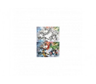 Puzzle Para Rascar Prime 3D Marvel Collage De Personajes 150