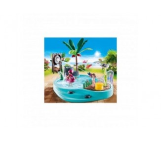 Playmobil Piscina Divertida Con Rociador De Agua