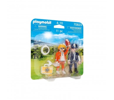 Playmobil Duo Pack Doctor Y Policia