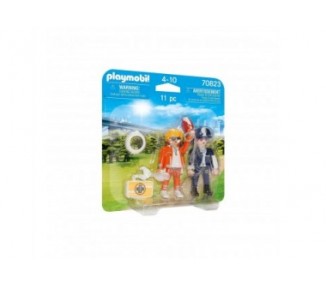 Playmobil Duo Pack Doctor Y Policia