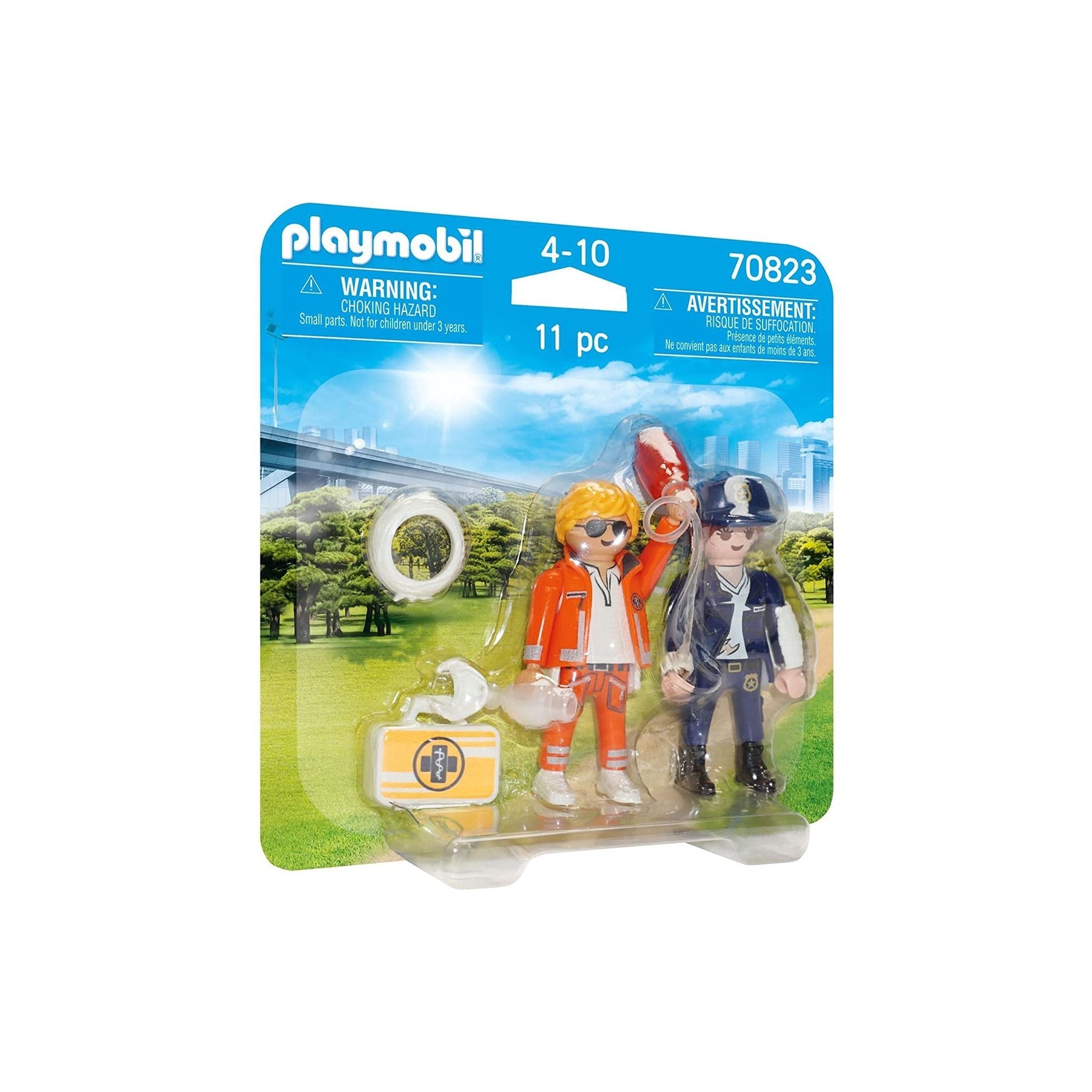 Playmobil Duo Pack Doctor Y Policia