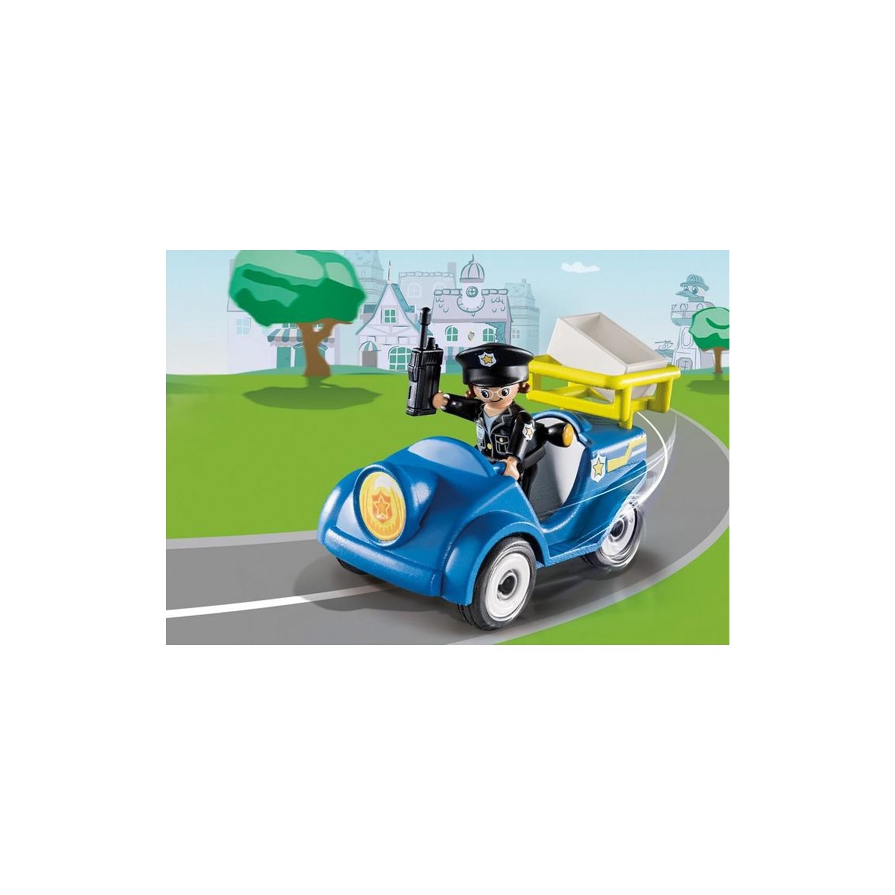 Playmobil Duck On Call Mini Coche De Policia