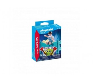 Playmobil Special Plus Niño Con Mounstruo