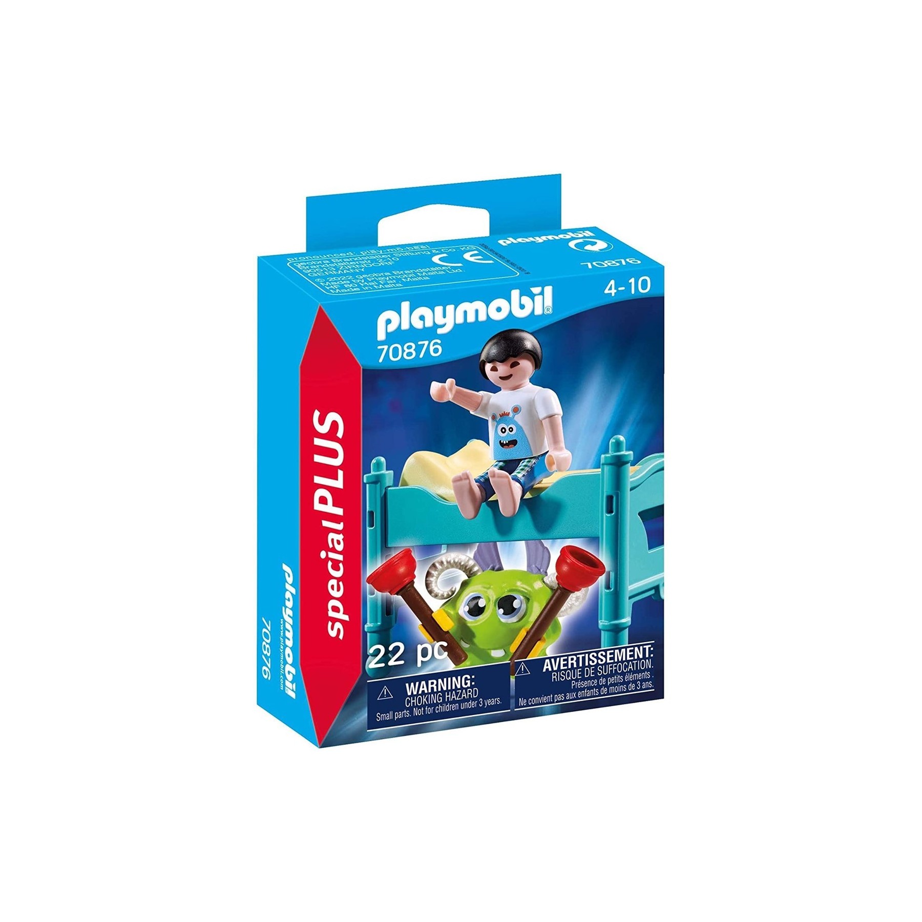 Playmobil Special Plus Niño Con Mounstruo