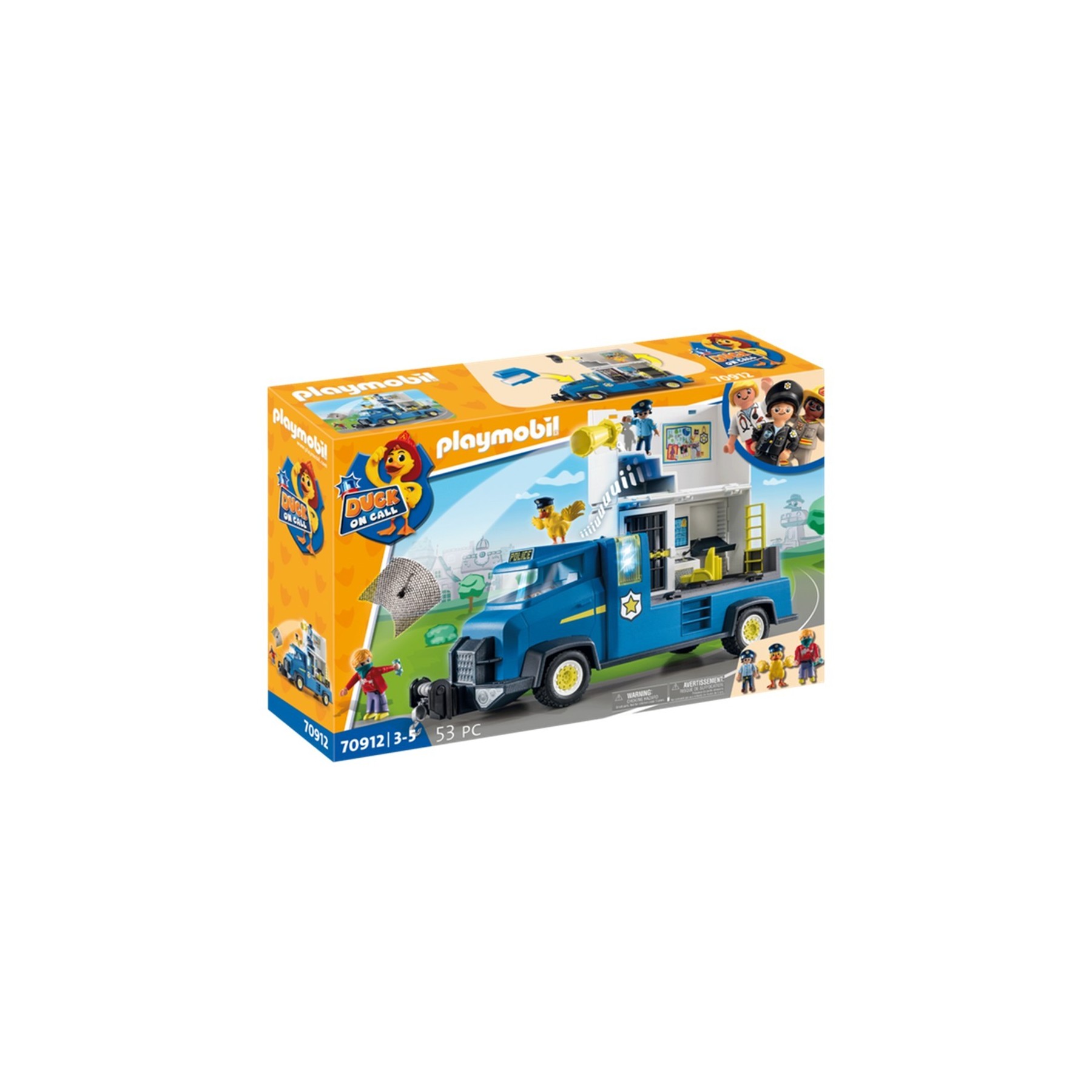 Playmobil Duck On Call Camion De Policia