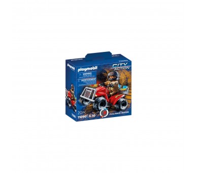 Playmobil Bomberos -  Speed Quad