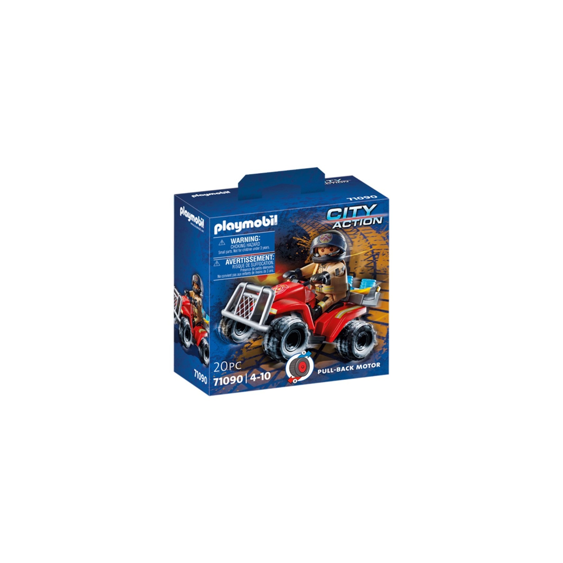 Playmobil Bomberos -  Speed Quad