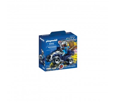 Playmobil Policia -  Speed Quad