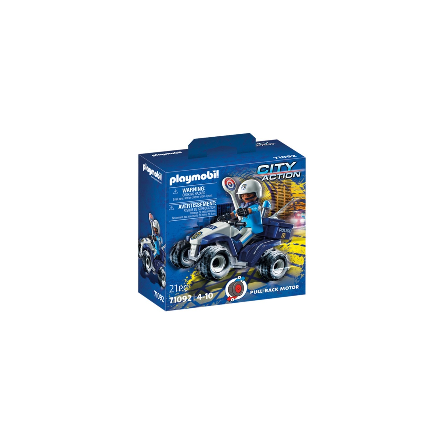 Playmobil Policia -  Speed Quad