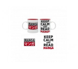 Taza Keep Calm And Read Manga