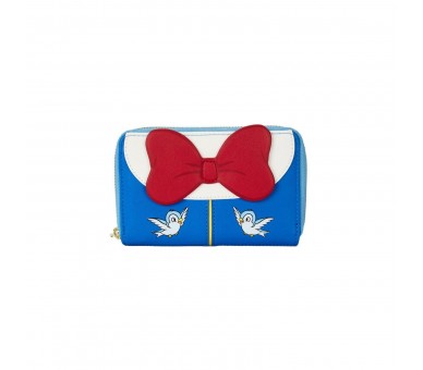 Cartera Loungefly Disney Blancanieves Cosplay Bow Zip Around