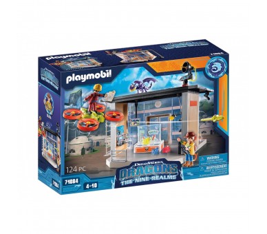 Playmobil Dragones: Nine Realms : Laboratorio Icaris