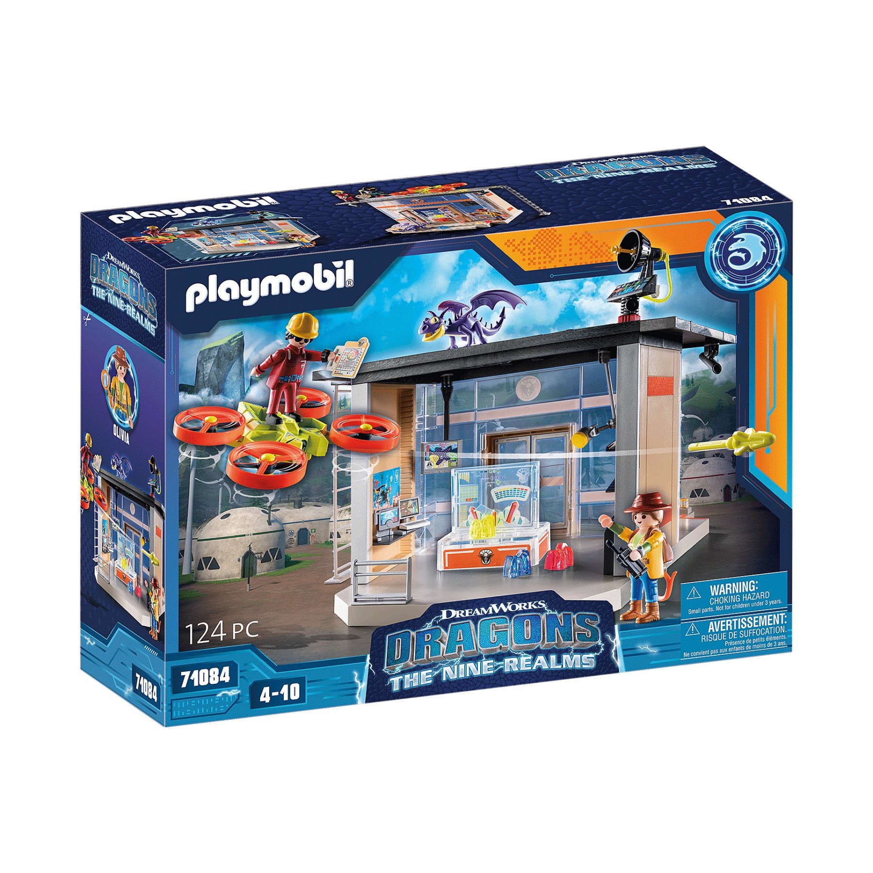 Playmobil Dragones: Nine Realms : Laboratorio Icaris