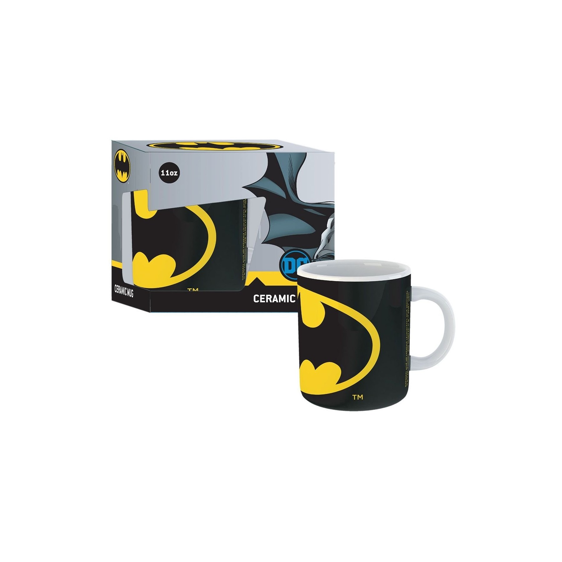 Taza Gb Eye Ceramica Dc Comics Batman En Caja De Regalo