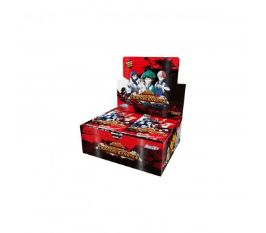 Juego De Cartas My Hero Academia Booster Pack Crimson Rampag