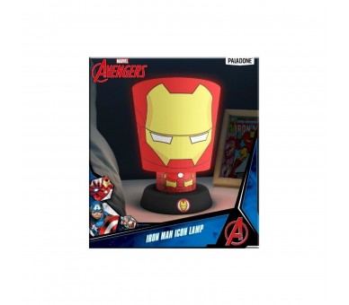 Lampara Paladone Icon Marvel Avegers Iron Man 28 Cm