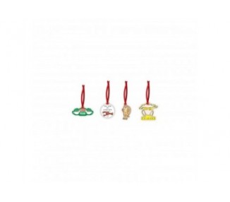 Decoracion De Navidad Half Moon Bay Friends Set De 4