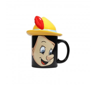 Taza 3D Half Moon Bay Disney Pinocho 400Ml