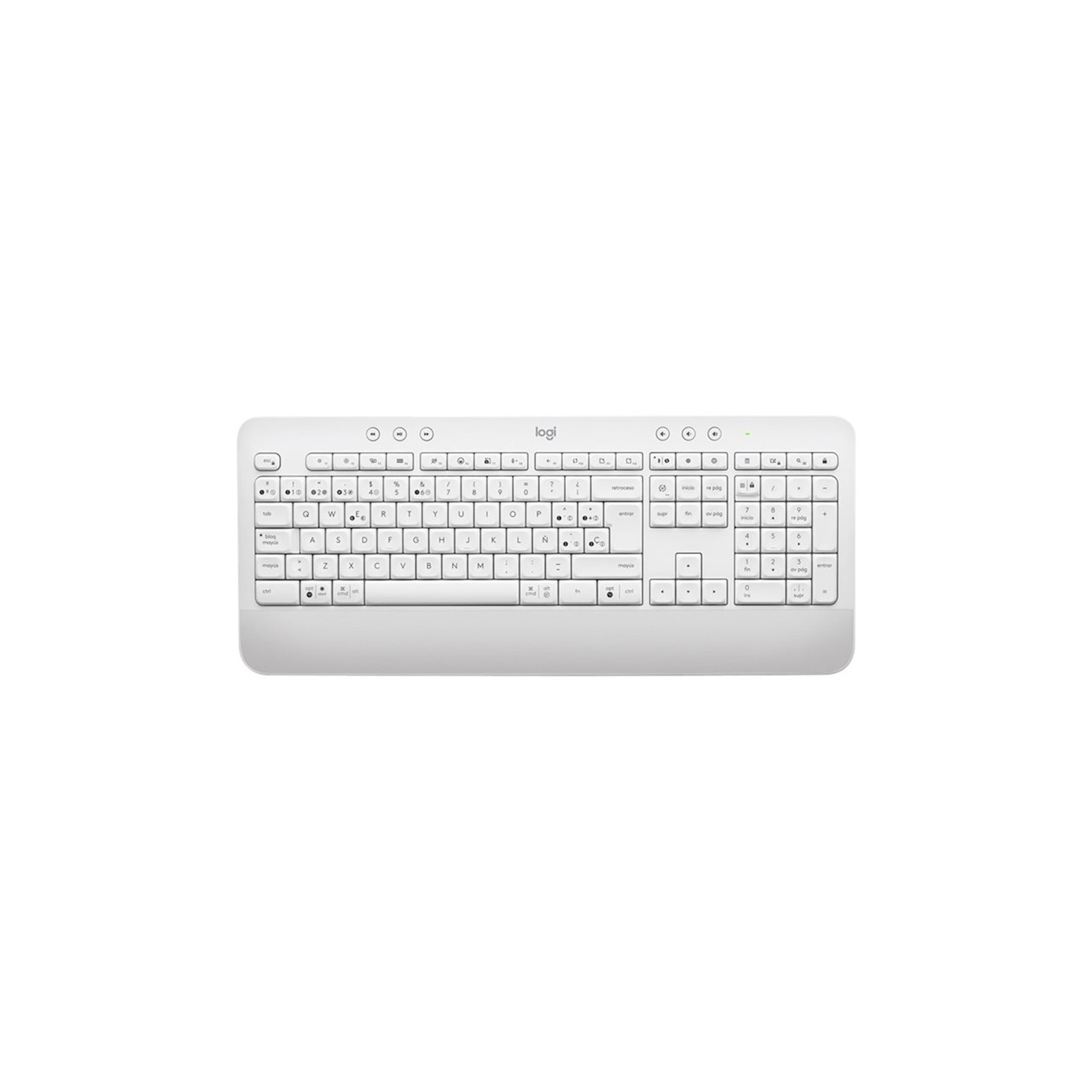 Teclado Logitech Signature K650 Wireless Inalambrico Blanco