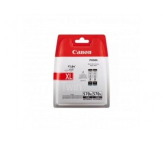 Pack Cartucho Tinta Canon Pgi - 570Xl Negro 2 Uds