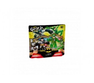 Pack De 2 Figuras Bandai Goo Jit Zu Dc Héroes Batman Vs The