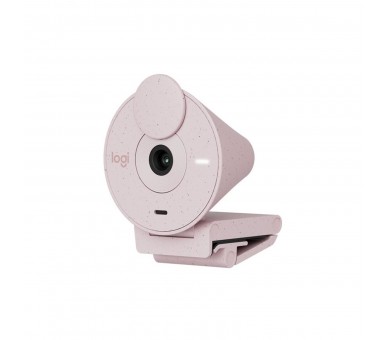 Webcam Logitech Brio 300 Rosado Full Hd -  Usb Tipo C