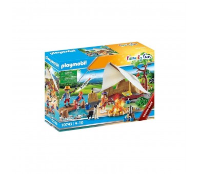 Playmobil Familia De Acampada