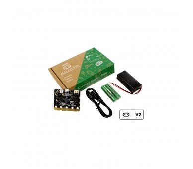 Kit Micro:Bit Go V2.2 Con Placa Microbit + Pilas + Portapila