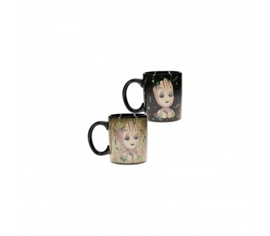 Taza Termica Paladone Marvel Guardianes De La Galaxia Groot