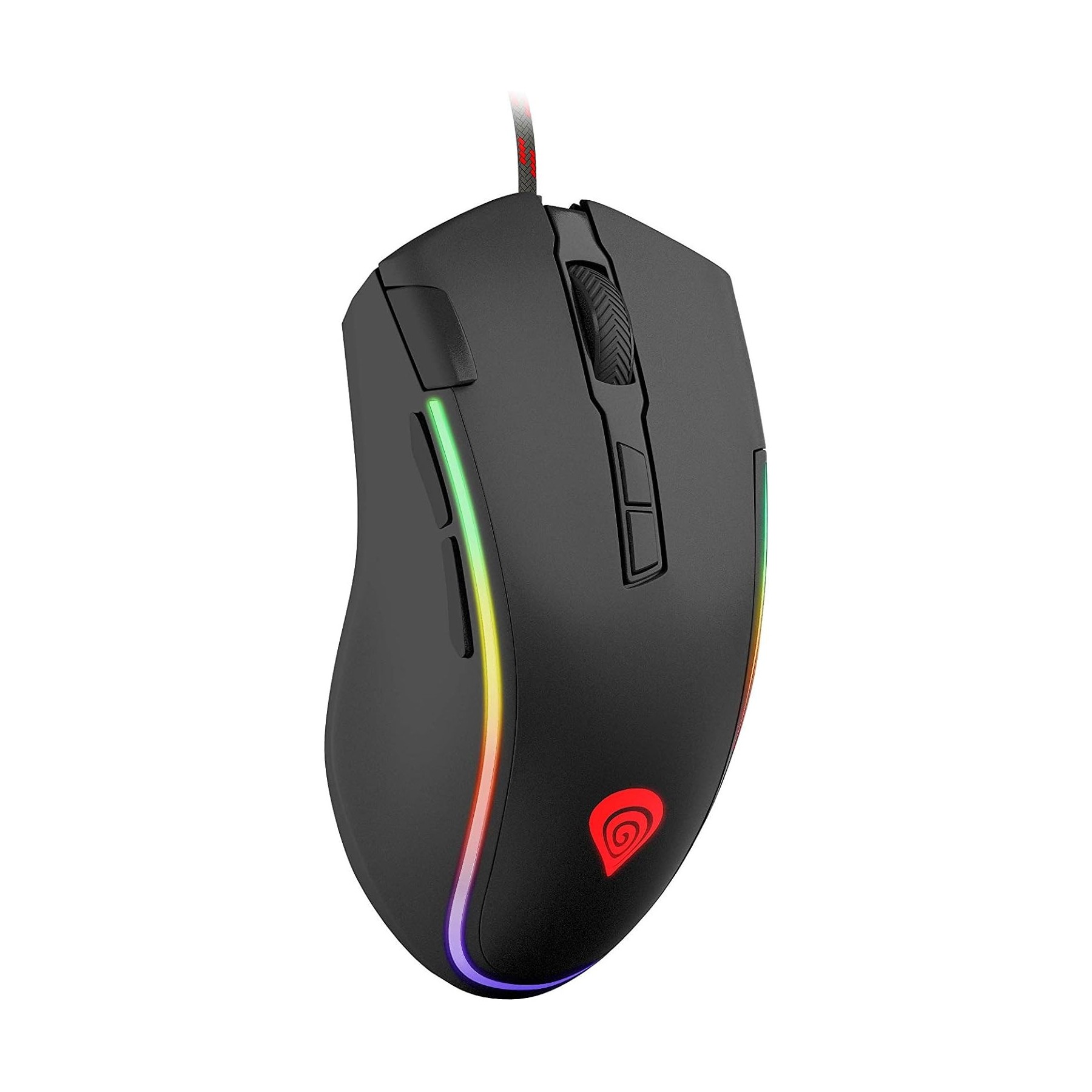 Mouse Raton Genesis Krypton 700 Optico 7200 Dpi Rgb Usb