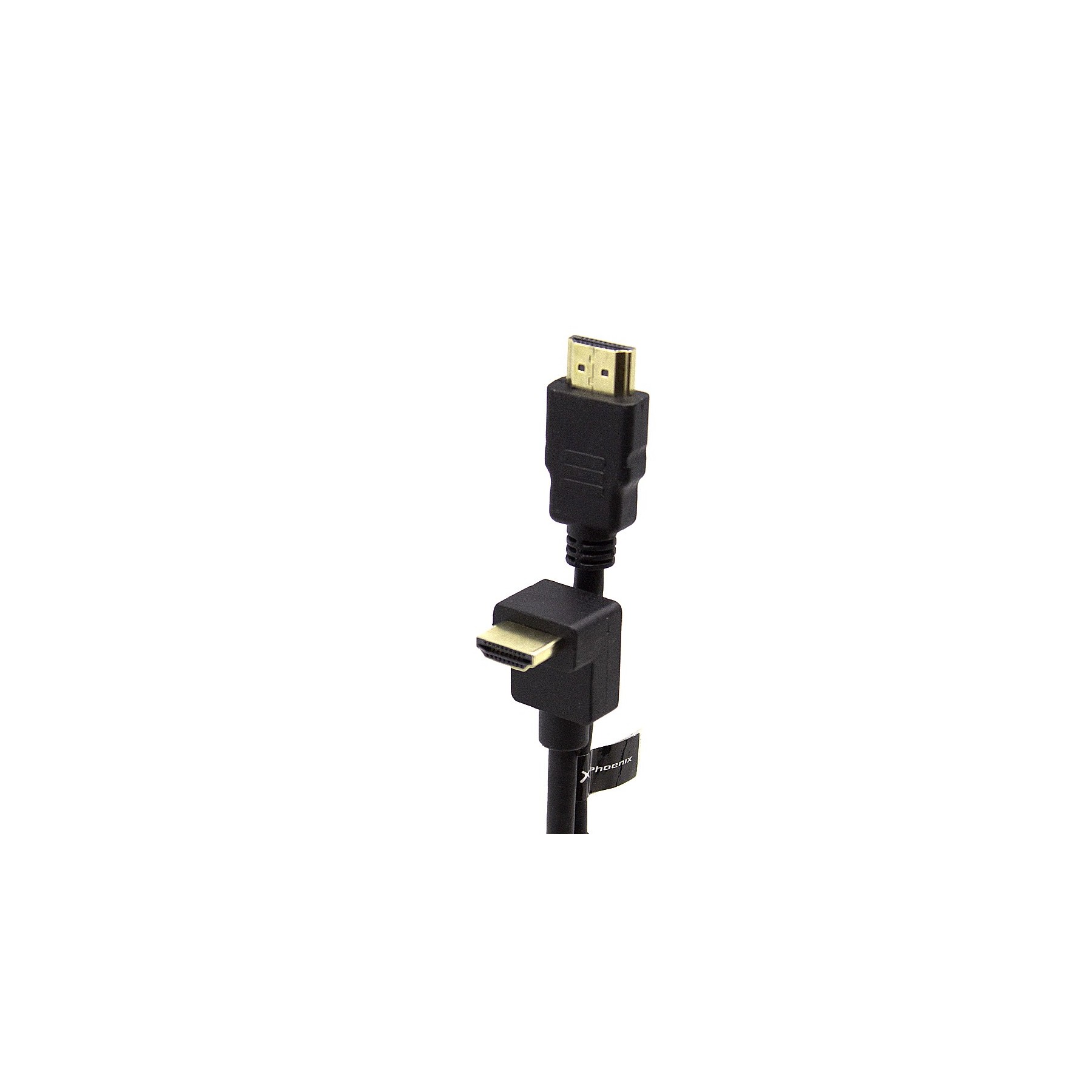 Cable Hdmi 2.0 4K Phoenix Con Conector 90º - 1.8 Metros