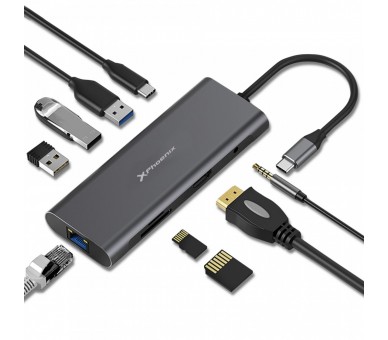 Docking Hub Usb Tipo C 9 En 1