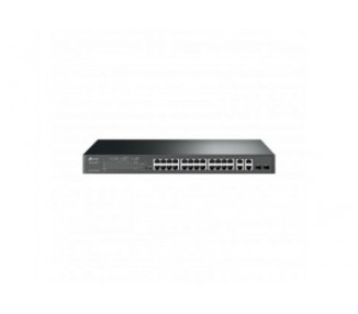 Switch 24 Puertos 10 - 100Mbps + 4Ptos Gigabit Poetp - Link