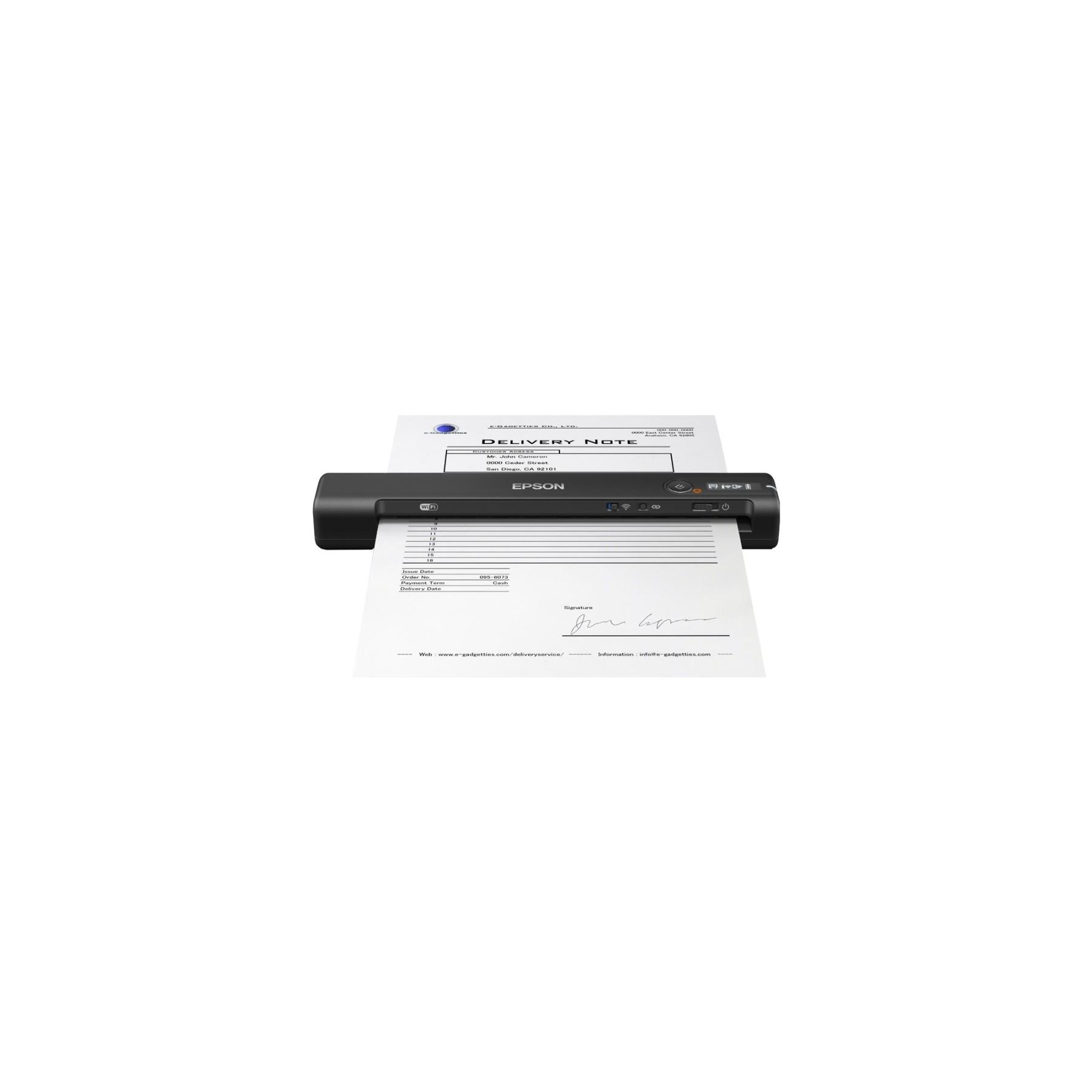 Escaner Epson Portatil Workforce Es-60W