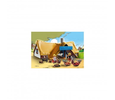 Playmobil Asterix: La Cabaña De Ordenalfabetix