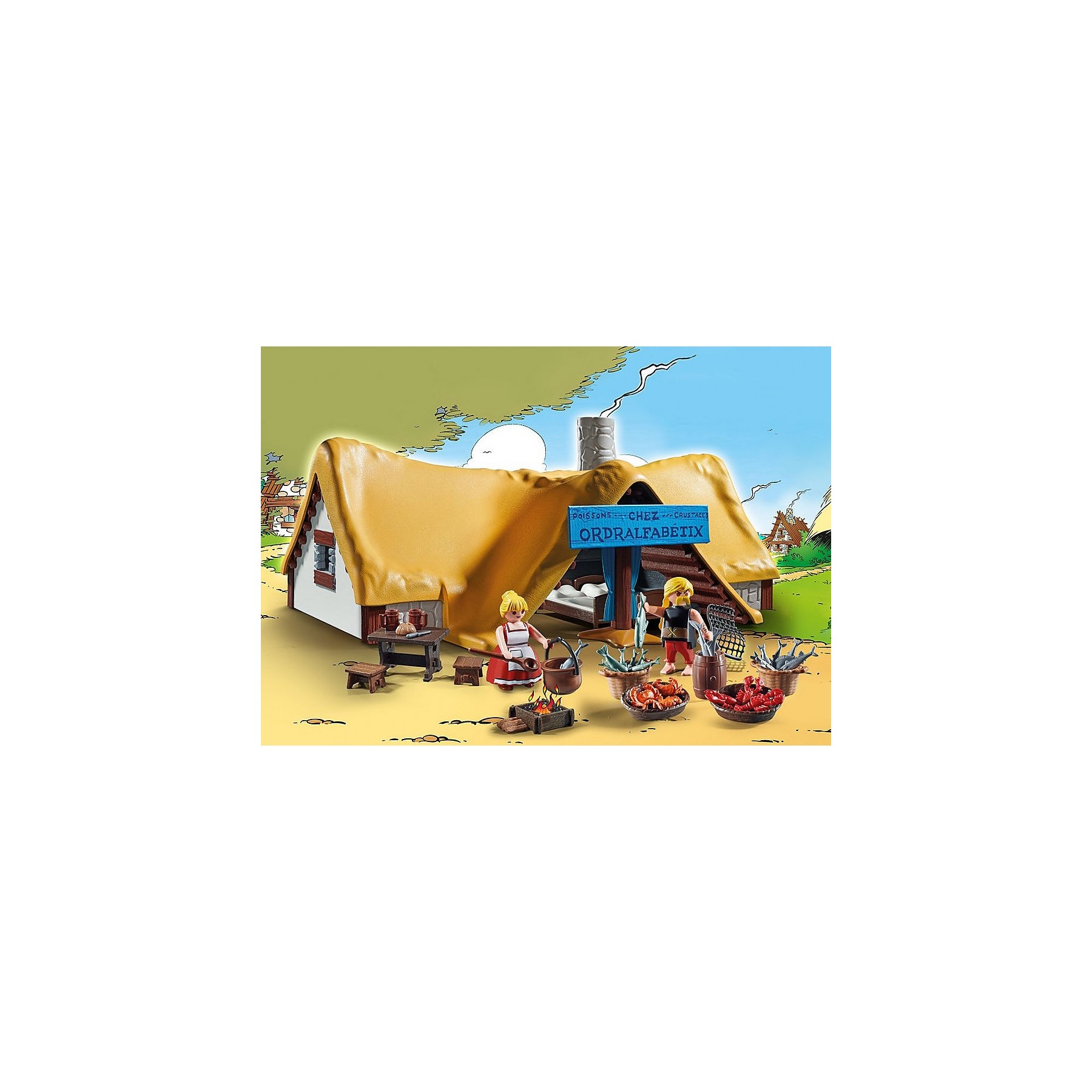 Playmobil Asterix: La Cabaña De Ordenalfabetix