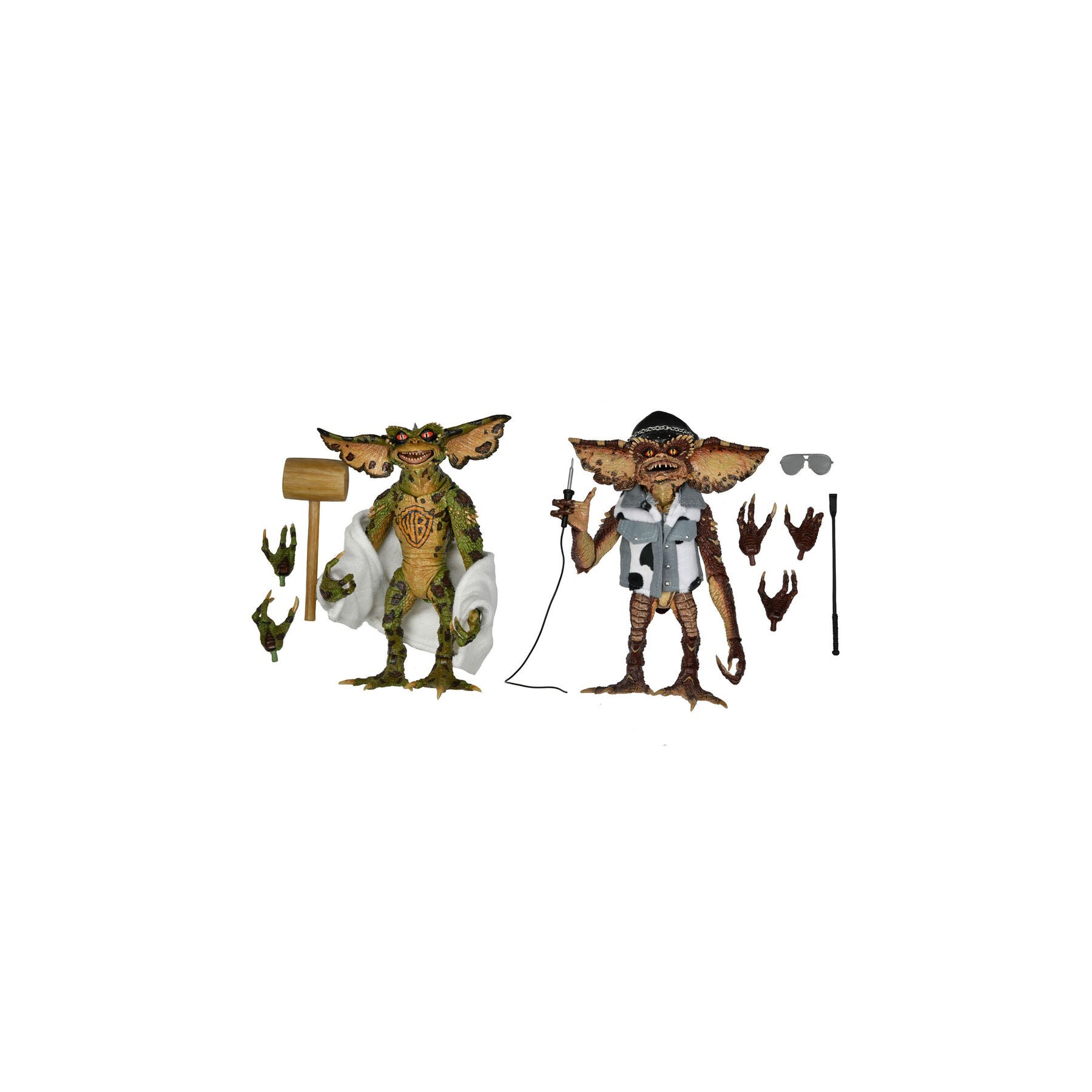 Pack De 2 Figuras Tattoo Gremlins - Gremlins 2 18Cm