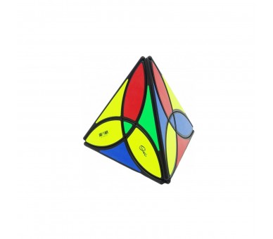 Cubo De Rubik Qiyi Clover Pyraminx Negro