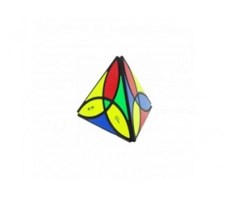 Cubo De Rubik Qiyi Clover Pyraminx Negro