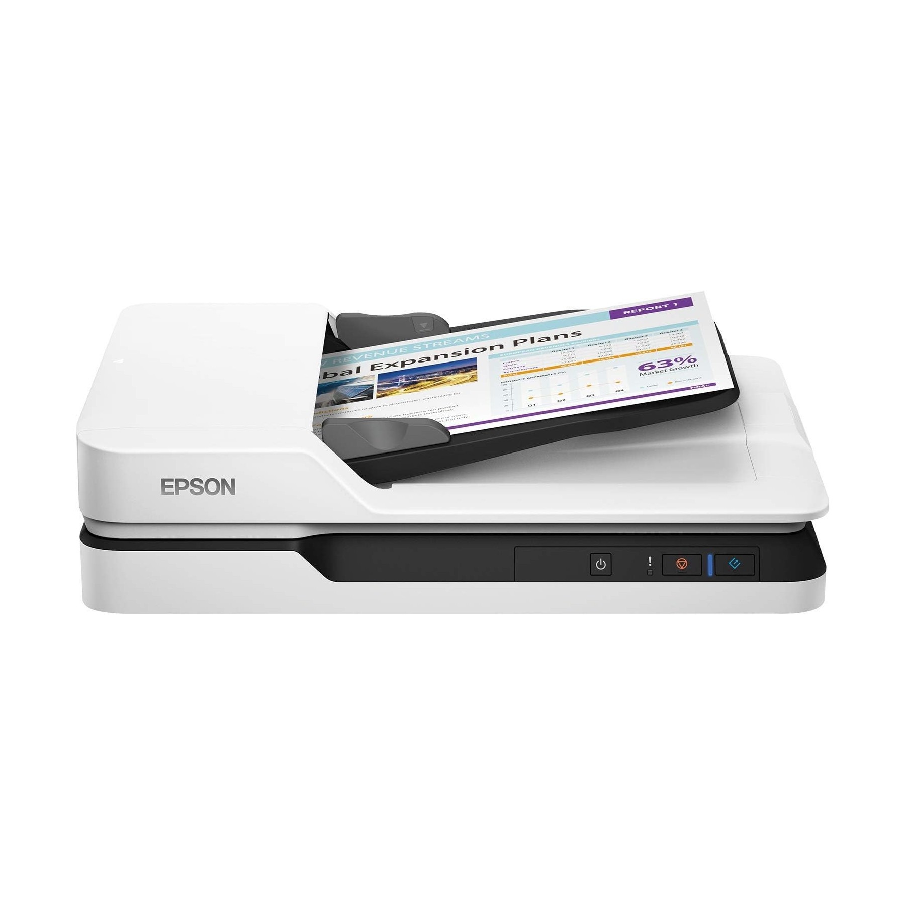 Escaner Plano Epson Workforce Ds - 1630 A4 -  25Ppm -  Duple