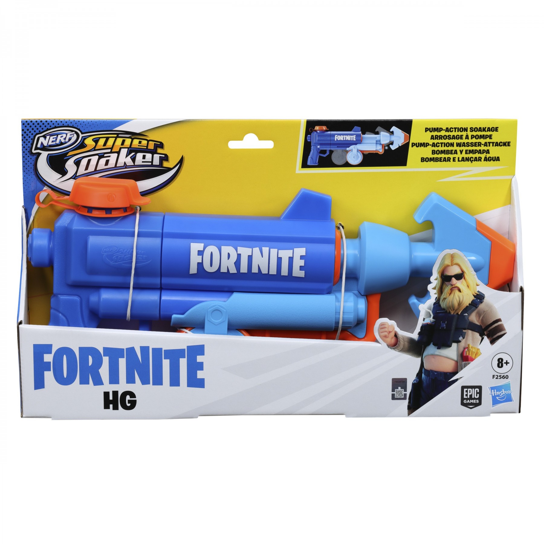 Pistola Hasbro Nerf Super Soaker Fortnite Hg