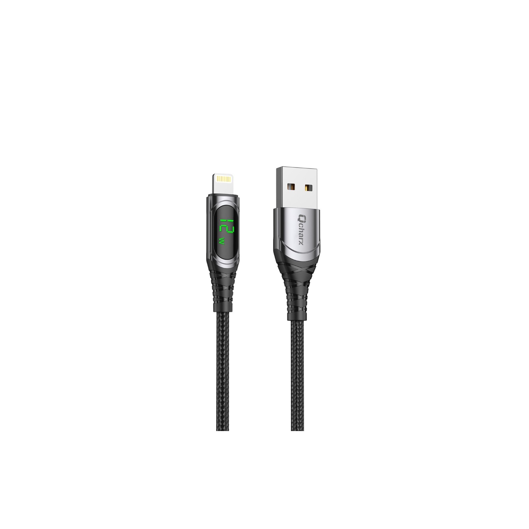 Cable Qcharx Formentera Usb A A Lightning 3A - 1 M - Aleació