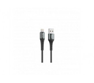 Cable Qcharx Lyon Usb A Lightning 3A - 1 M - Aleación De Alu