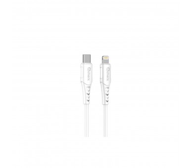 Cable Qcharx Sofia Tipo C  A Lightning 3A 20W - 1 M - Pvc Bl