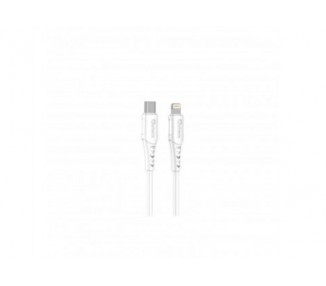 Cable Qcharx Sofia Tipo C  A Lightning 3A 20W - 1 M - Pvc Bl