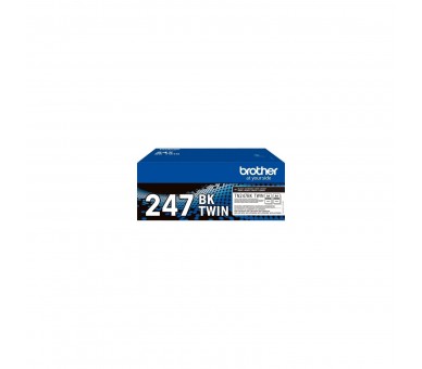 Toner Brother Tn247Bk Pack Negro 2 X 2500 Pag