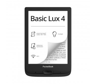 Pocketbook Basic Lux 4 Black / Lector De Libros Electrónicos