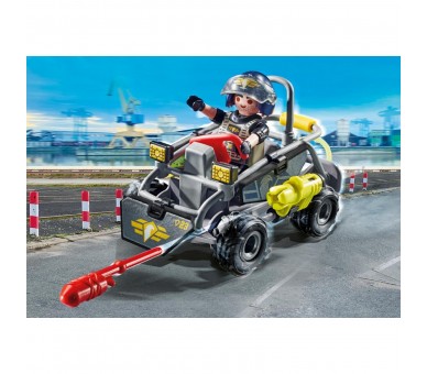 Playmobil Fuerzas Especiales Quad Multiterreno