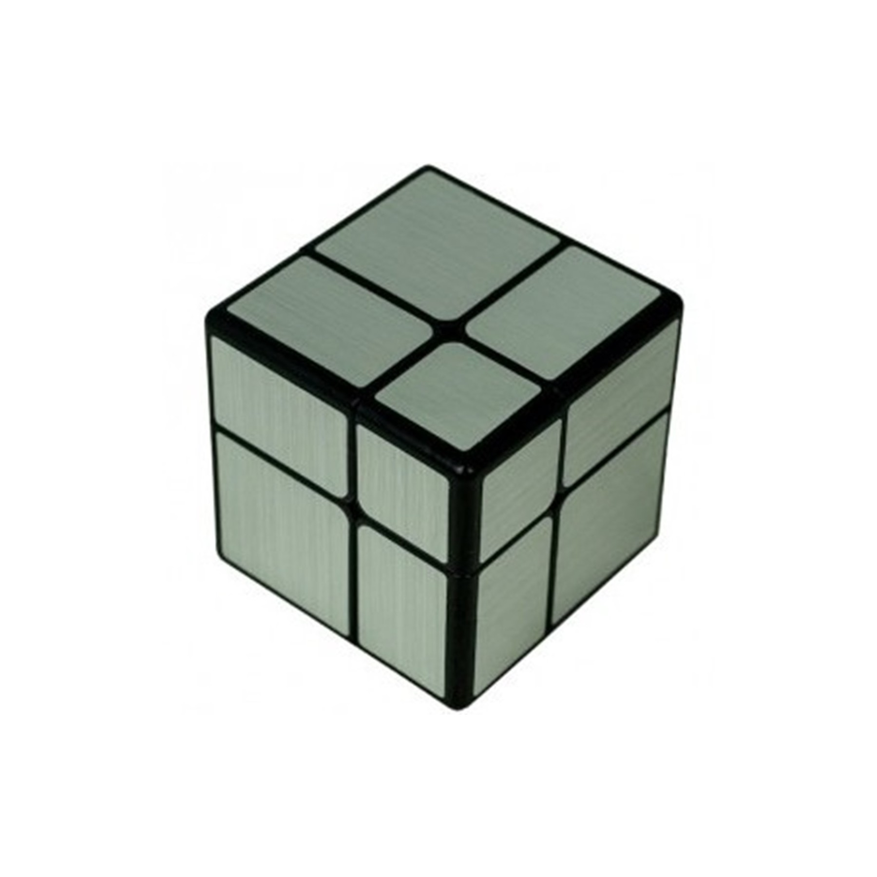 Cubo De Rubik Qiyi Mirror 2X2 Plata